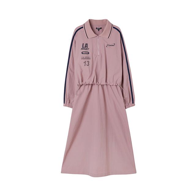 Rap Lettering Nylon Dress Aq3Wo860