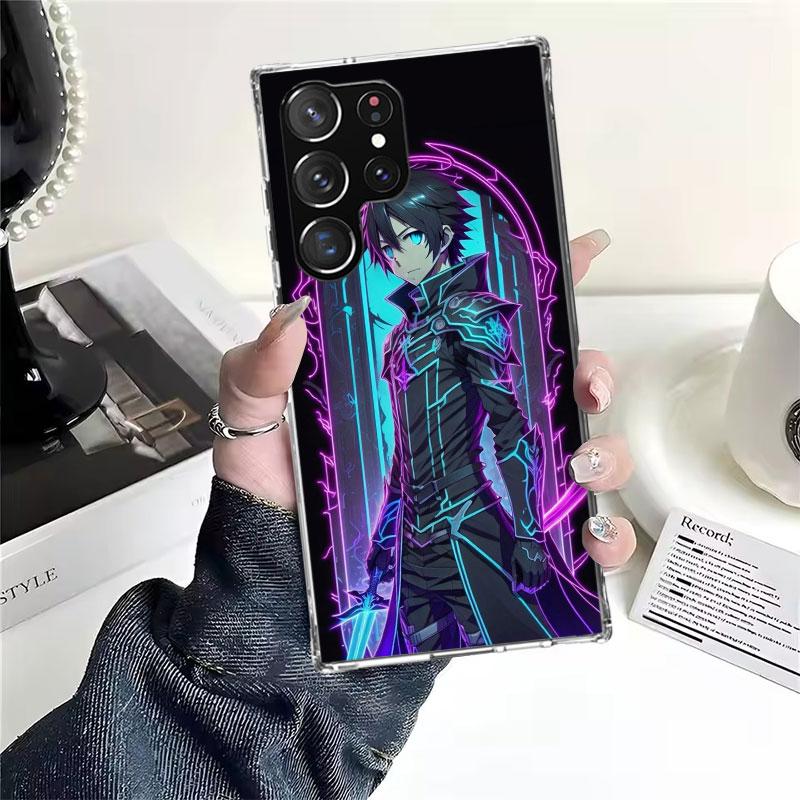 Sword Art Online Kirito Soft Phone Case For Samsung Galaxy S22 S23 S24 S25 Edge S26 Ultra S20 FE S21 Plus + Fundas Coque Galaxy