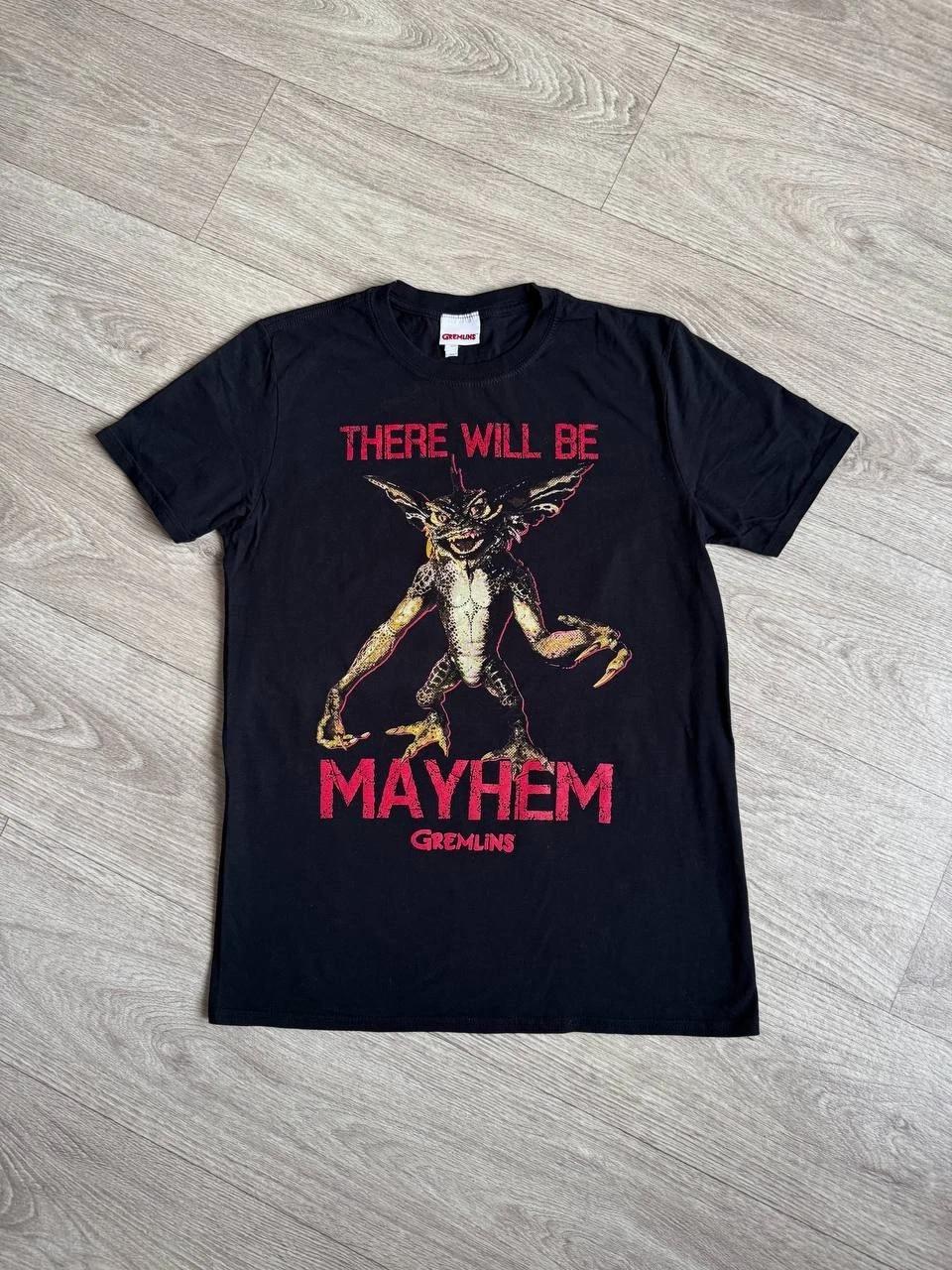 Gremlins There Will Be Mayhem Horror T-shirt 2000s 4XL