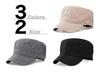 Haberly Adjustable Solid Color Work Cap Plus Men's (Gray, Size)