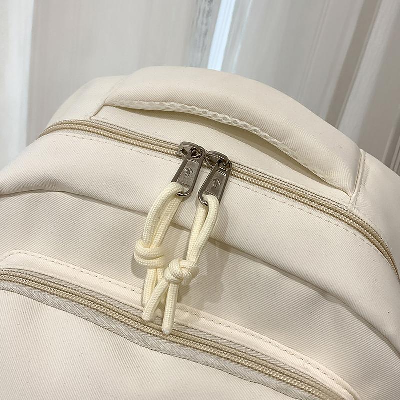 Color Block Student Schoolbag Women's Large Capacity Backpack Computer Bag