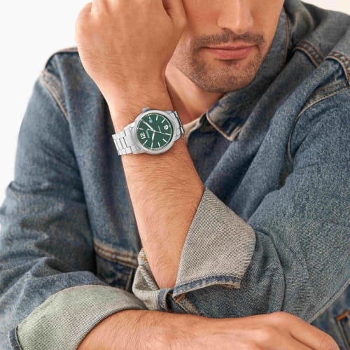 Fossil Heritage ME3224 Men's Silver Watch