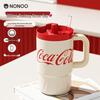 NONOO Coca-Cola Insulated Straw Water Bottle 800ml