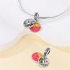 2026 Charm Heart Wings LOVE Charm Oil Drop DIY Jewelry Bracelet Accessories Women's 925 Silver