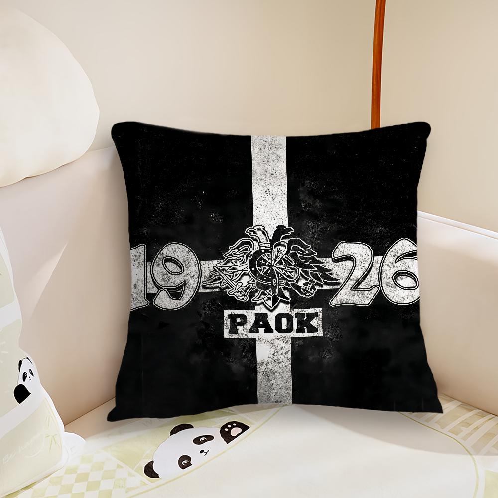 Piłka nożna T-Saloniki P-Paok Poszewka na poduszkę Pokój dzienny Wezgłowie Biuro Poduszka Sypialnia Poduszka Sofa Poduszka na drzemkę