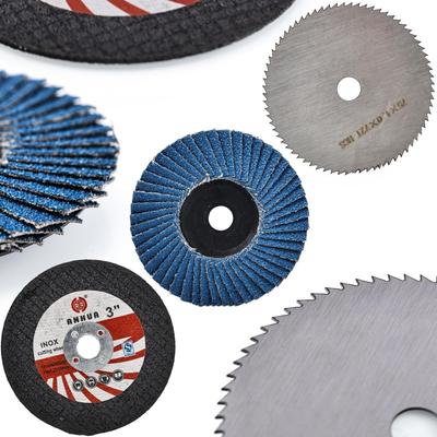 Set mit Scheiben für Feinsteinzeug und Holz 76mm – Universelle Kompatibilität | Diamant- und Schleifanwendung | Präzises Schneiden