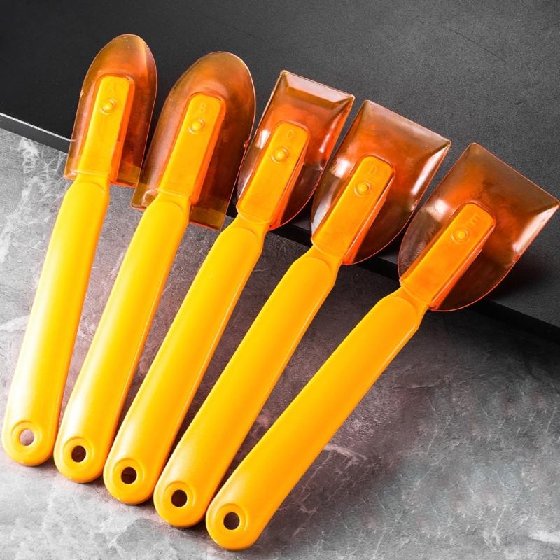 5Pcs Grout Removal Tool Rubber Squeegee Scrapers For Ceramics Wall Joint Cleaning and Multiple Surfaces Finishing