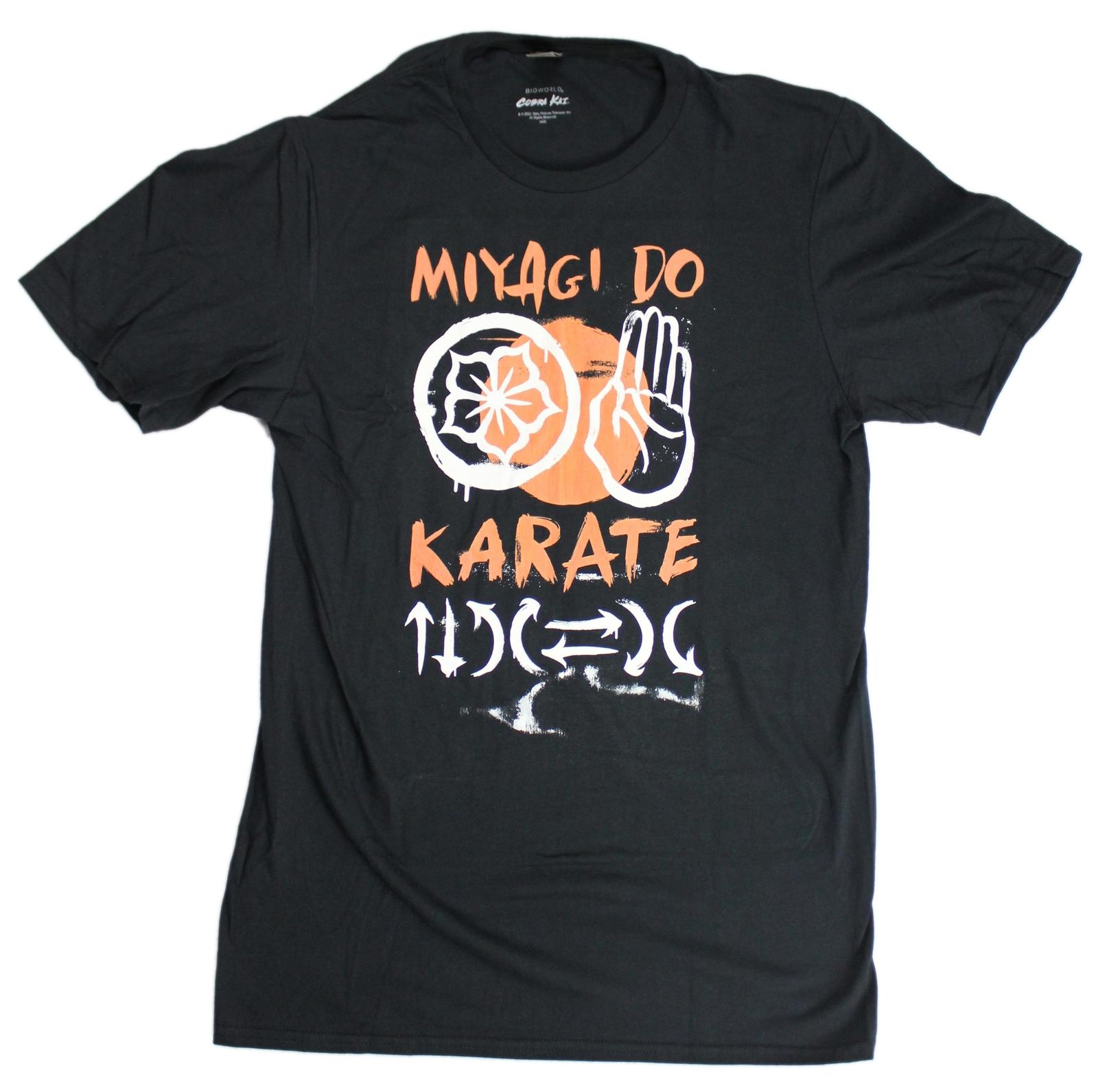 Cobra Kai New Adult T-Shirt - Miyagi Do Karate Kid Logo Image XXXL