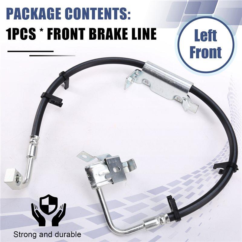 A21K-New Left Front Brake Hose Cable/Front Brake Line 68171943AB,68171943AC For Jeep Wrangler JK