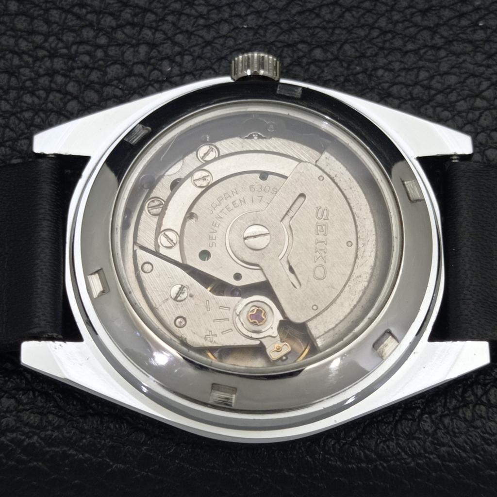 JAPAN VINTAGE REFURBISHED SEIKO 5 AUTOMATIC 6309A MENS SILVER WATCH A440851-9 Sk-a440851-1