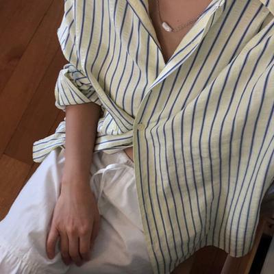 Trimarch Silbern Geschichtetes Halskette / Silber