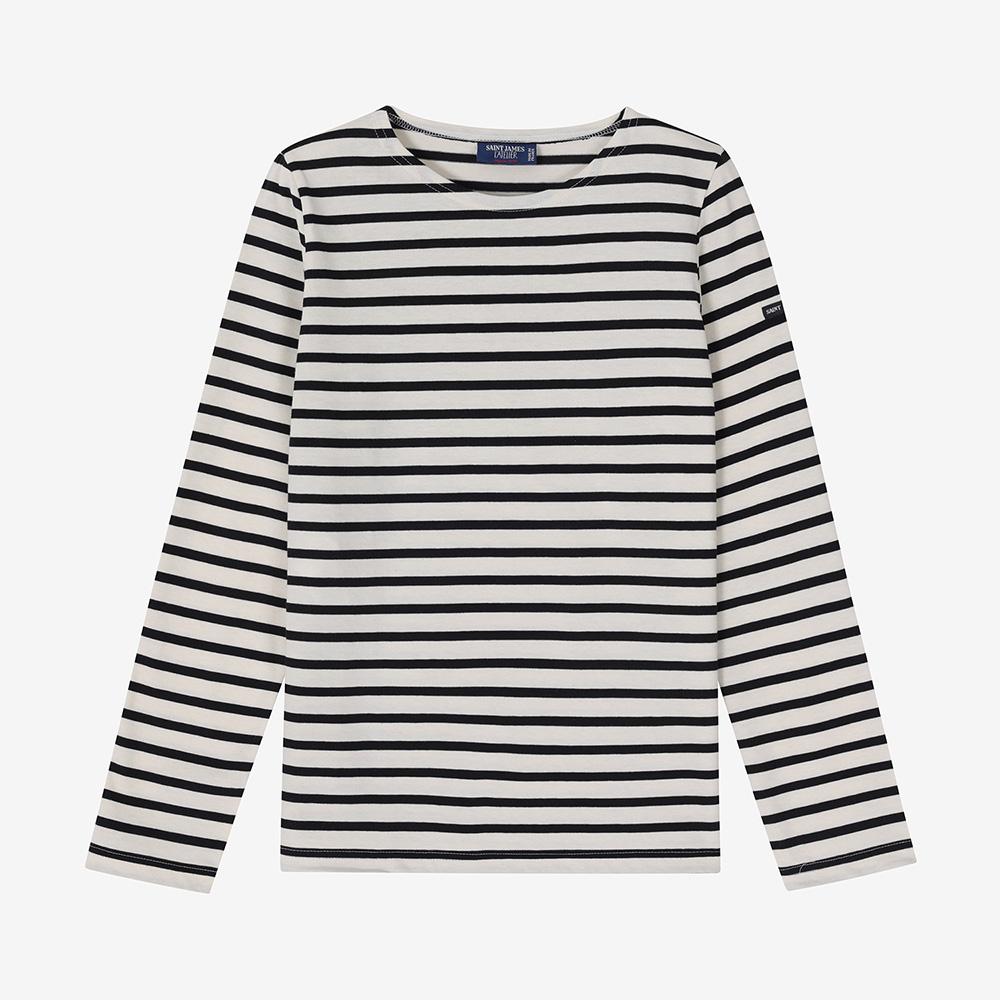 Saint James [Free Eco Bag] Garati Ii Long T-Shirt (0Mm) Asjf2G93000-0Mm Noir/M
