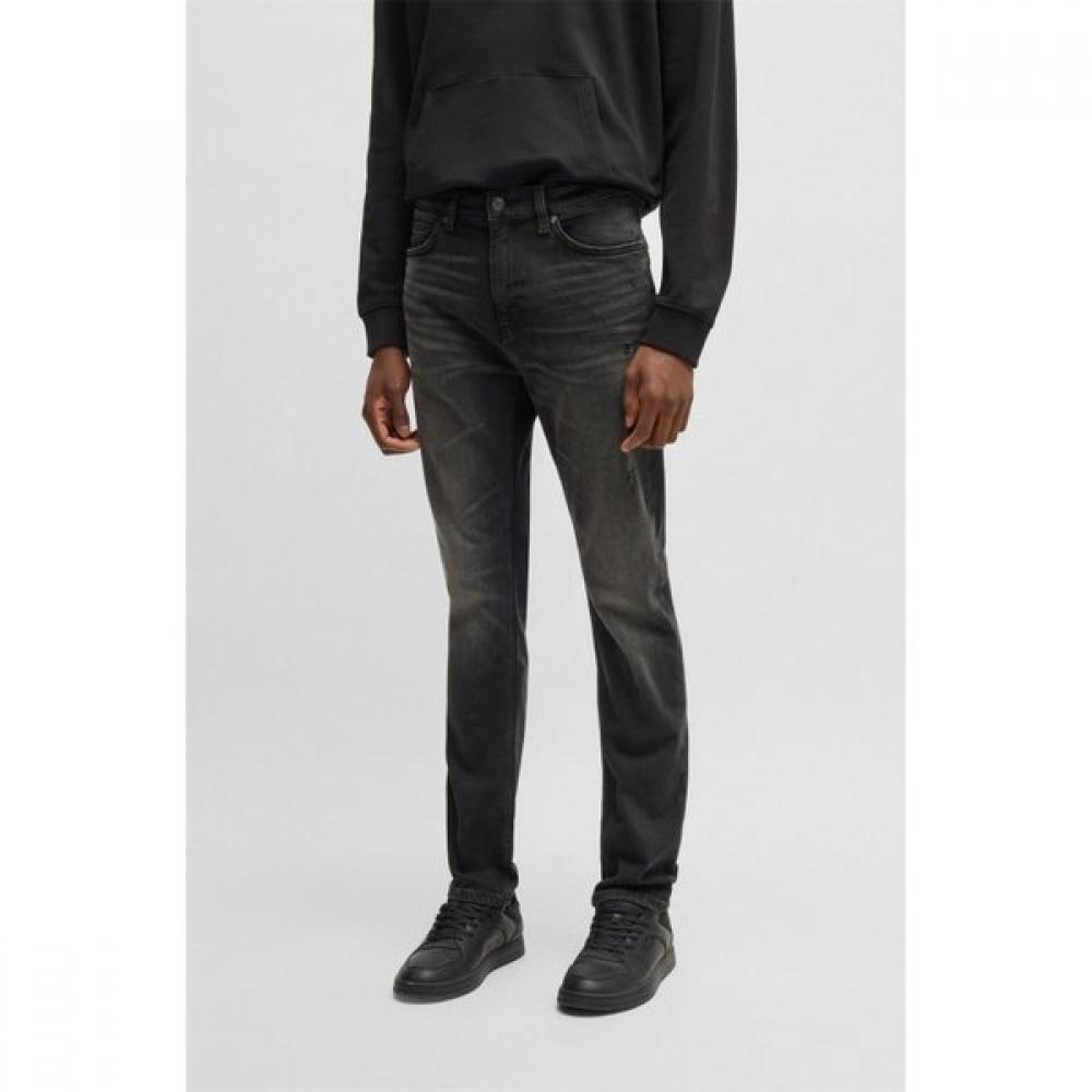 

Hugo Slim Fit Black Stretch Denim Jeans 50530597008 32 32