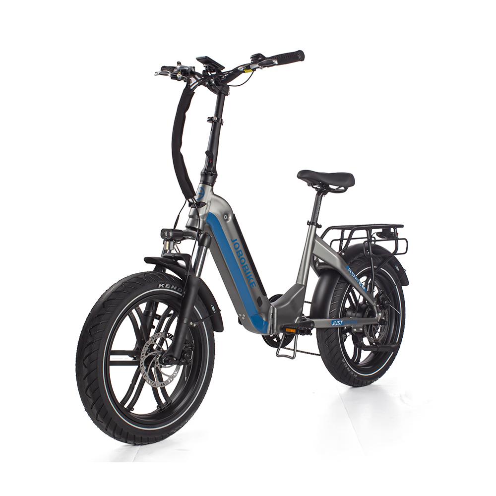 JOBOBIKE Romer 20" Foldable Electric Bike 250W Bafang Motor, 48V 15AH Battery Foldable E-Bike with LG Battery