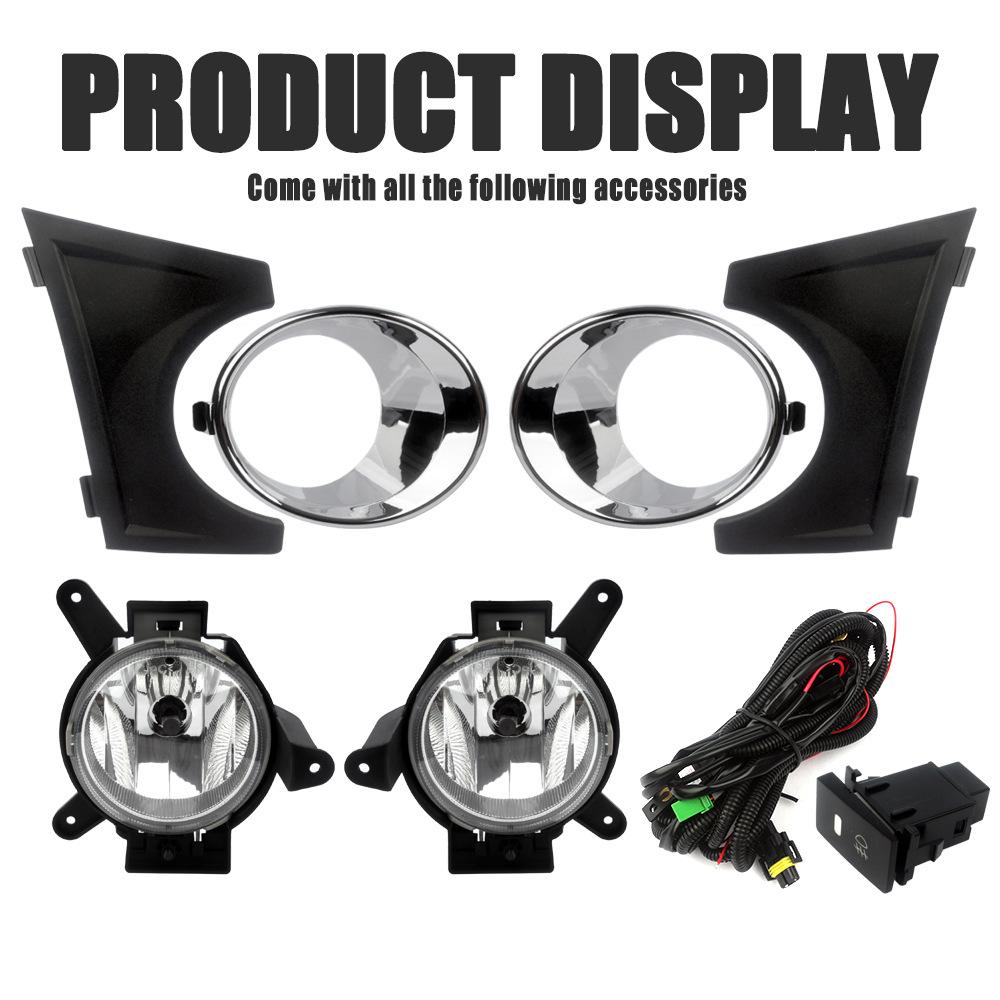 Chevrolet Spark/Aveo 09-12 Fog Light & Daytime Running Light Set