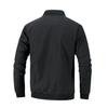 Casual Men Jackets Spring Autumn Solid Man Coats Baseball Collar Streetwear Windbreaker Zipper Coat