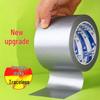 Silver Waterproof Single-Sided Strong Adhesive Tape for Wedding, Exhibition, Car, Carpet, Pipe, Decoration, and Ground Film Protection.
