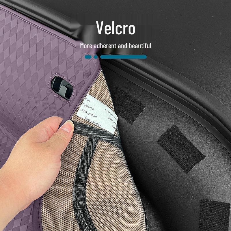 Shangjie Z7/Z7T Front and Rear Leather Trunk Mat Set for Full Coverage Protection