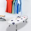 2Pcs/Set Desktop Ironing Board with Removable Washable Cover Heat-Resistant Cotton Padded Foldable Portable Anti-slip