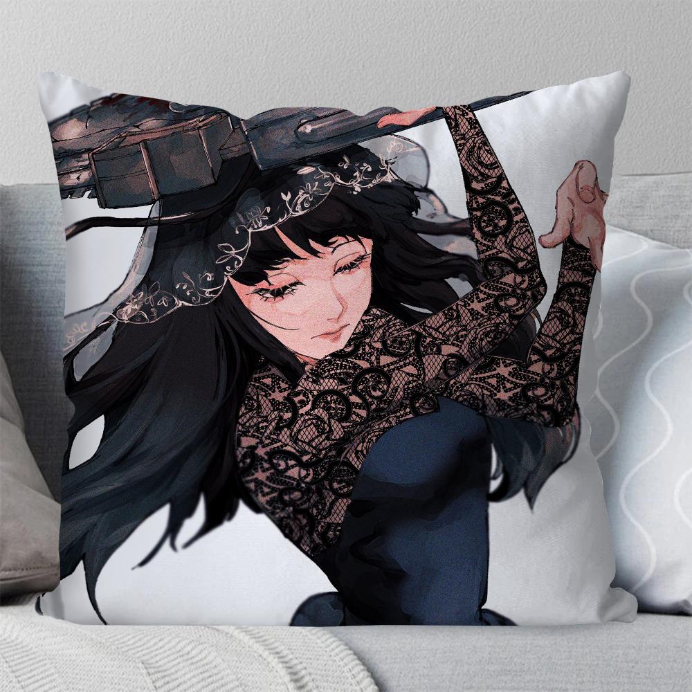 

OSARAGI Anime S-SAKAMOTO DAYS Pillow Case Square Pillow Bedroom Sofa Leisure ComfortCushionCar Living Room Home Decoration 40X40 12x12Inch