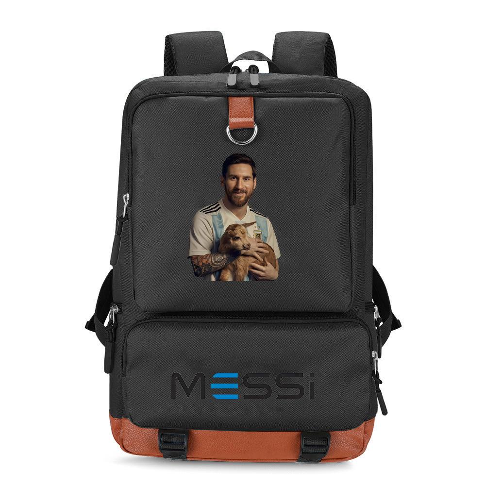 School Bag For Primary School Students, Wear-Resistant And Lightweight Sports Backpack For Junior High School Students, Youth Football Backpack.