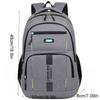 Large Capacity Student School Bag Solid Color Travel Knapsack  High School Student