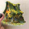 Artistic Decors Sticker Scrapbooking Sticker Decorative Sticker Adhesive Sticker for Luggage Glass Planners Notebook