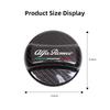 Car Stickers For Alfa Romeo Car Carbon Fibrer Fuel Tank Cap Protection Cover Sticker Interior Accessorie For Alfa Romeo 4C 159 1