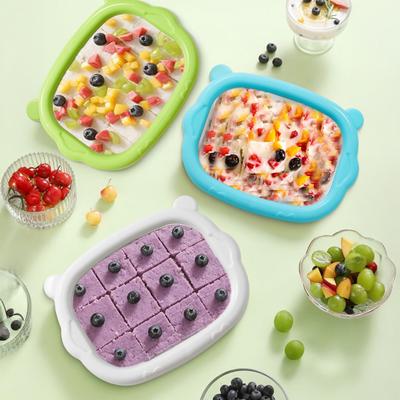 Yousheng Gebratene Joghurtmaschine Tragbarer Heim-Eisrollenbereiter Edelstahl-Gefrierplatte mit 2 Spateln BPA-freie Eisrollenbereiterplatte