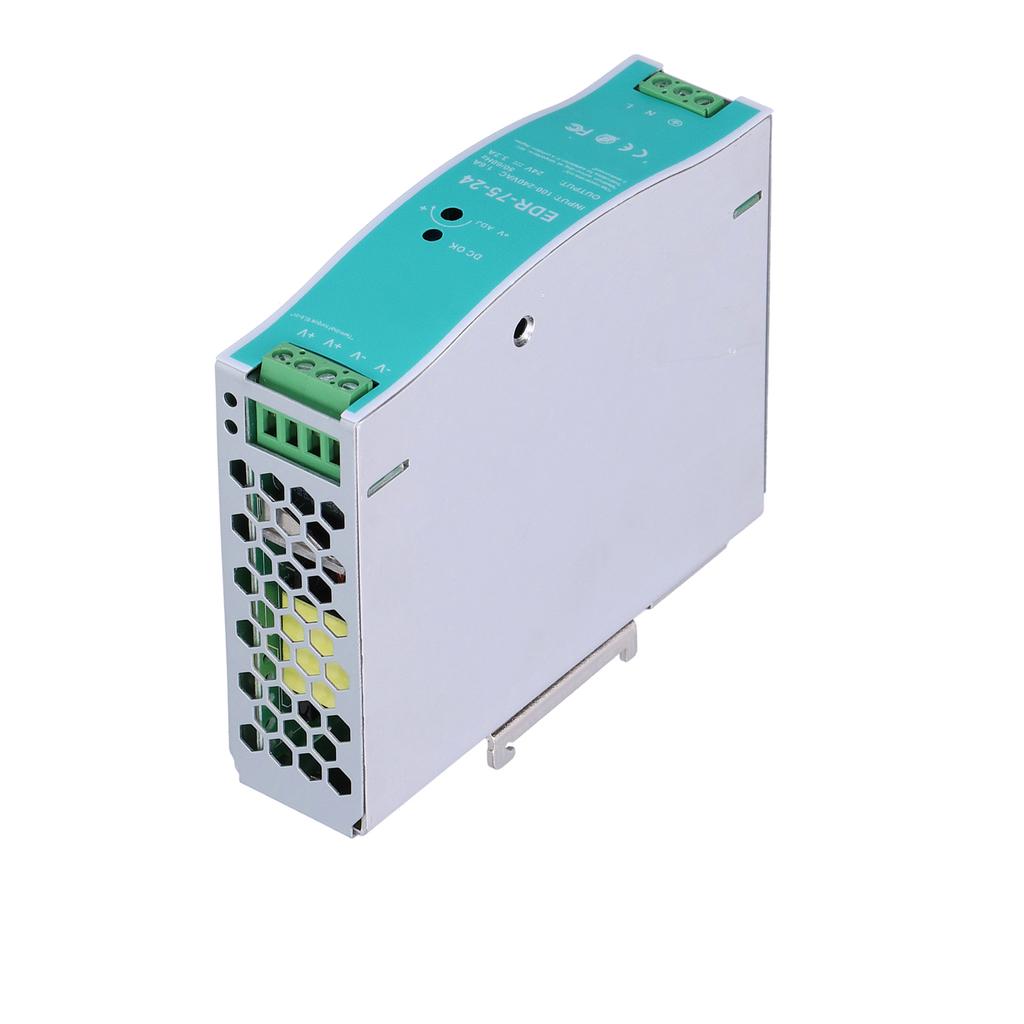 Rail Power DinRail Industrial Switching Supply Electrical DC 24V AC 100240V EDR7524