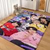 Seventeen Chibi Art Carpet Soft Rug Plush Rug Thick Rug Kitchen Floor Mat Hallway Runner Low Maintenance
