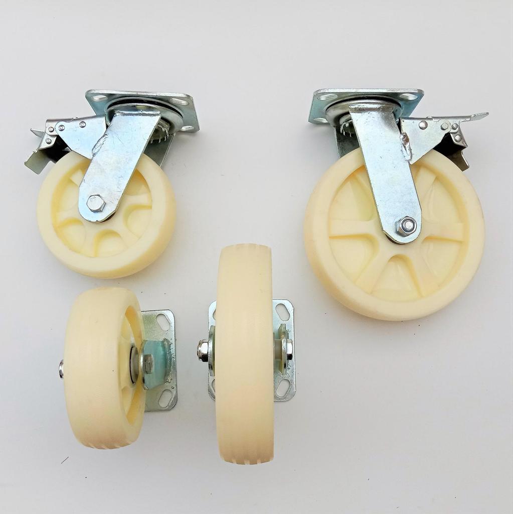 Heavy-Duty Universal Nylon Caster Wheel for Industrial Use