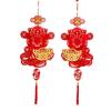 Traditional Vietnam Lucky Ornament Chinese Style Fu Character Pendants  Wedding Birthday