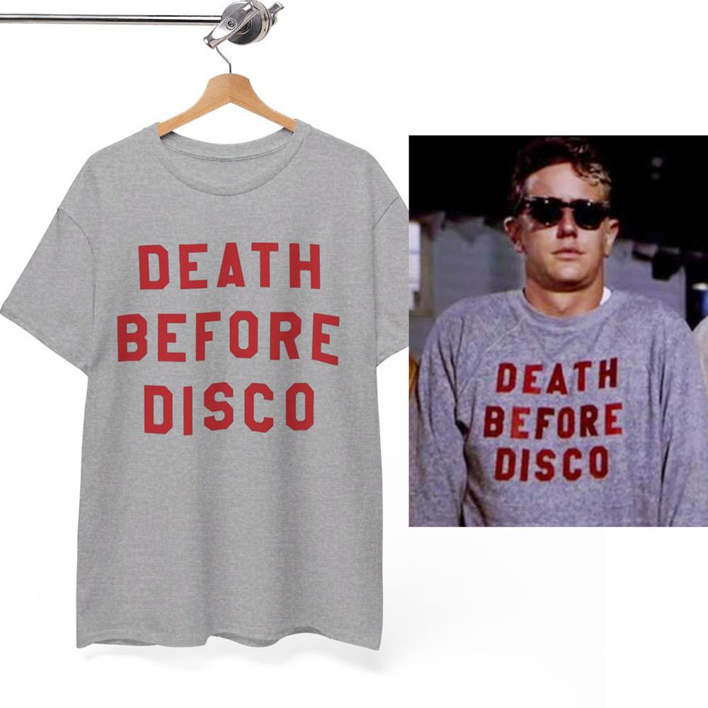 HOT Death Before Disco T-Shirt, Bill Murray, John Candy, Stripes, Unisex Shirt Unisex T-Shirt XXXL
