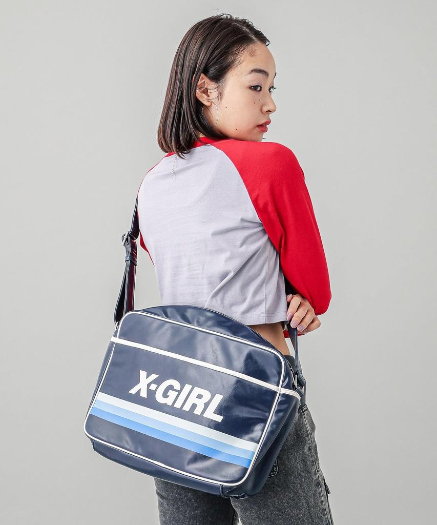 [X-girl] Shoulder Bag 105243053010 Navy One Size