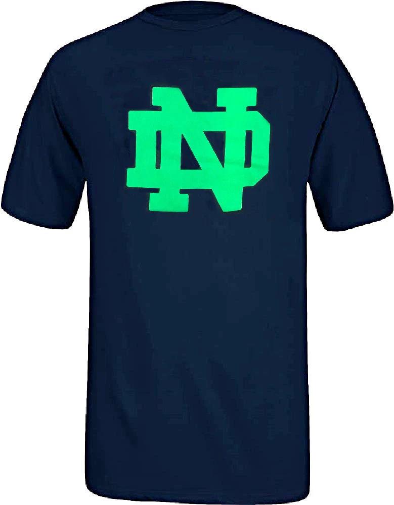 Youth Notre Dame Fighting Irish Navy Primary Logo T shirt 4XL