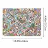 Special Economic Zone 3D City Sticker Kawaii Design DIY Pocket Scene  Festival Decoration