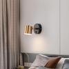 Nordic Modern Wall Lamp: Bedside Reading Light & Small Spotlight for Bedroom, Aisle, or Bathroom Mirror.