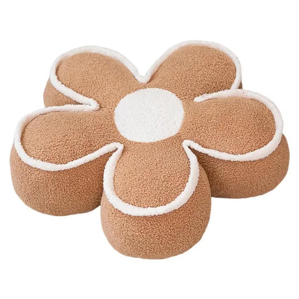 50cm 5-petal Flower Seat Cushion Stuffed Plant Colorful Plush Pillow Sofa Chair Decor Ladies Women Kids Fashion Gift