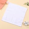 25x25CM Square Towel Ultra Soft Bamboo Fiber Hanging Loop Quick Drying Super Absorbent Kindergarten Kids Baby Hanging Hand Towel Small Washcloth