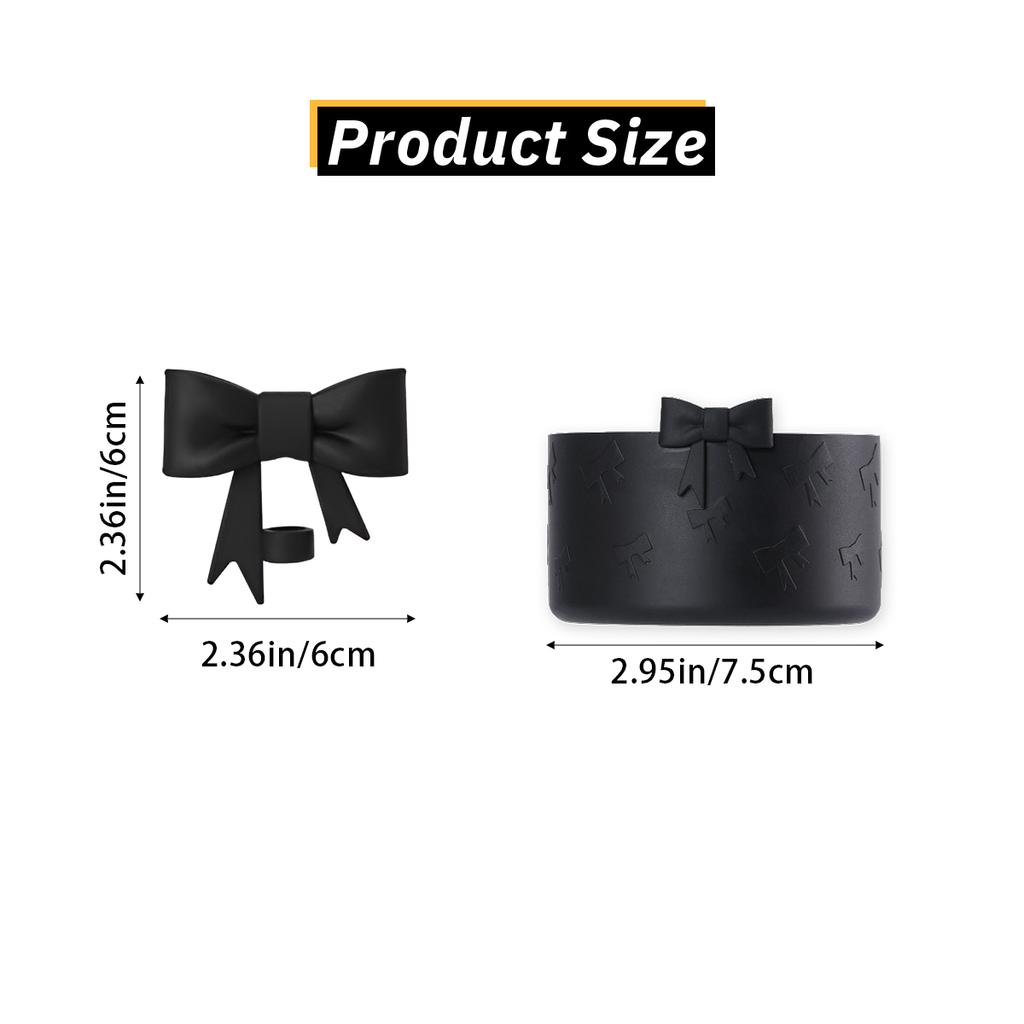 2 Pcs of cups accessories,silicone covers for cups 40 oz and 30 oz glass cups, black, red, blue, pink, rose red, milky white