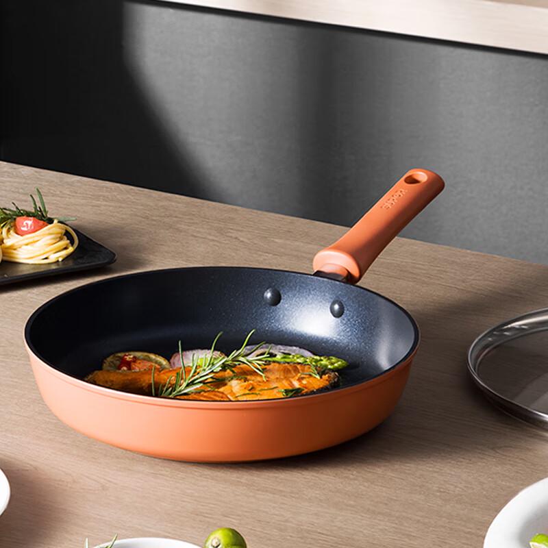 SUPOR 28cm Non-stick Frying Pan with Glass Lid