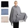 3 Heated Level USB Heating Shawl Portable Thermal Blankets Versatile Long Cape Style Shawl  Indoor