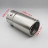 Stainless Steel Tailpipe for Crown 07-17, Camry 10-18, Reiz S6 18, Prado 2700