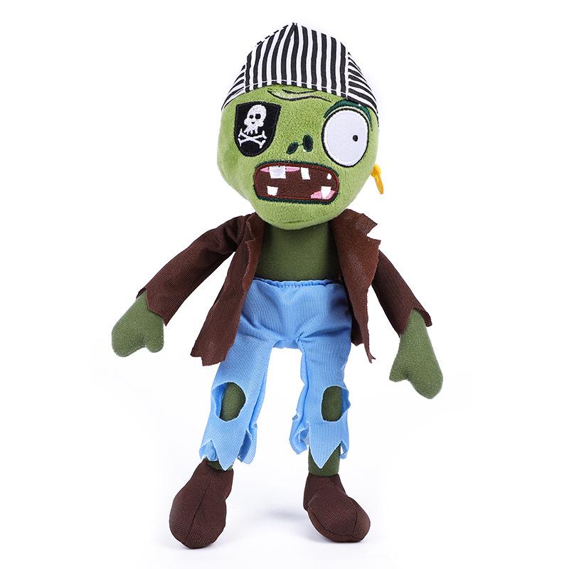 Set mit 10 Klassikern Pflanzen vs. Zombies Plüschtiere - Lustige, kreative Cartoon-Pflanzen für Kinder