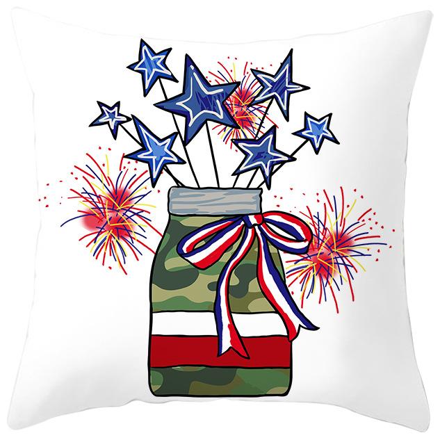 New Peach Leather Velvet Printed Pillowcase Car Sofa Festive Decoration Pillowcase