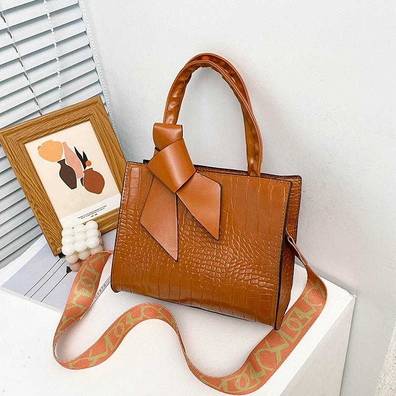 Geantă de mână pentru femei populară, nouă, la modă, cu textură, trend, umăr, crossbody, culoare solidă, sălbatică, capacitate mare, pachet PU