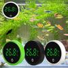 Digital Thermometer External Adhesive Type Celsius Thermometer Climbing Pet Tank Fish Tank Tool Compact Portable Self-Adhesive