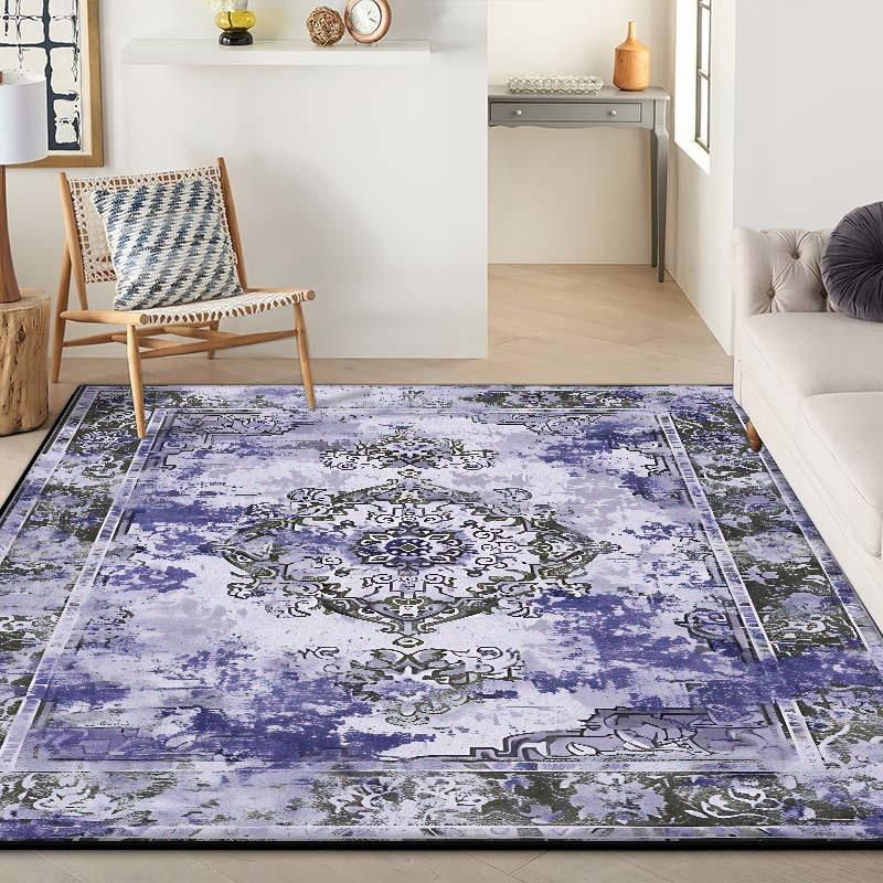 Bohemian Retro Carpet Living Room Persian Decoration Sofa Easy Cleaning Rug 200x300cm Customizable Bedroom Non-slip Mat Floor