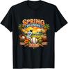Spring Training 2026 Baseball Vintage Sunset Design T‑Shirt